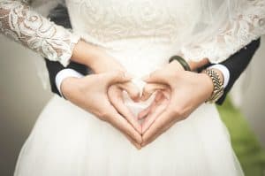 זוג לפני חתונה